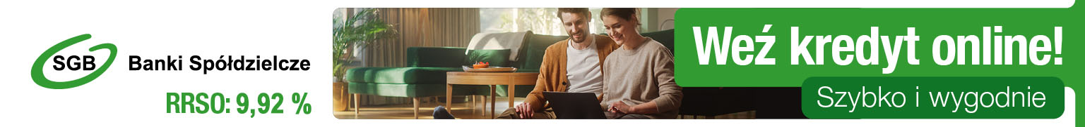 Baner reklamowy kredytu got&oacute;wkowego online
