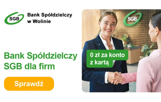 Baner reklamowy 'Konta 0 zł za konto z kartą'