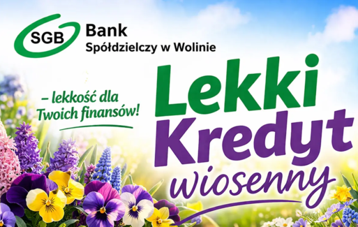 Baner reklamowy kredytu wiosennego